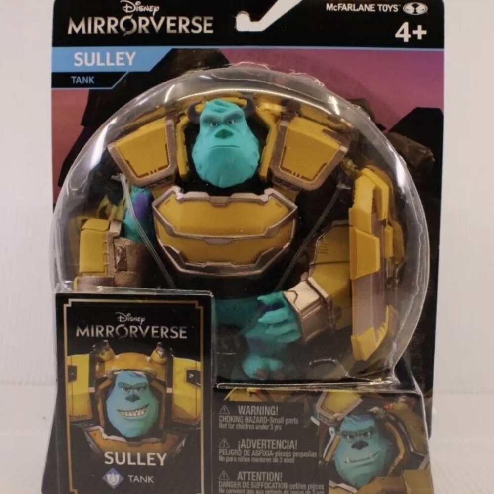 McFarlane Toys Action Figure Disney Mirrorverse‎ Sulley Tank 5" New